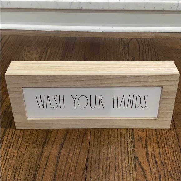 Rae Dunn Other - Rae Dunn “Wash Your Hands” Sign